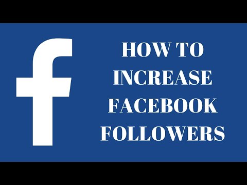 How to increase facebook followers