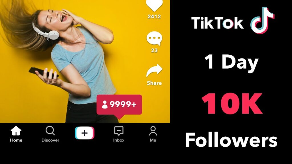 Tiktok 1 Day 10K Followers
